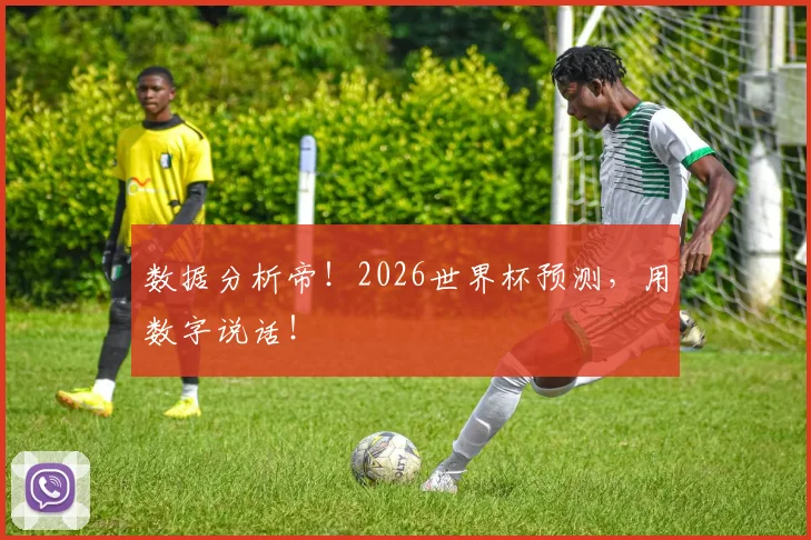 数据分析帝！2026世界杯预测，用数字说话！